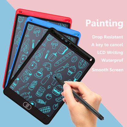 Drawing board with LCD screen for children